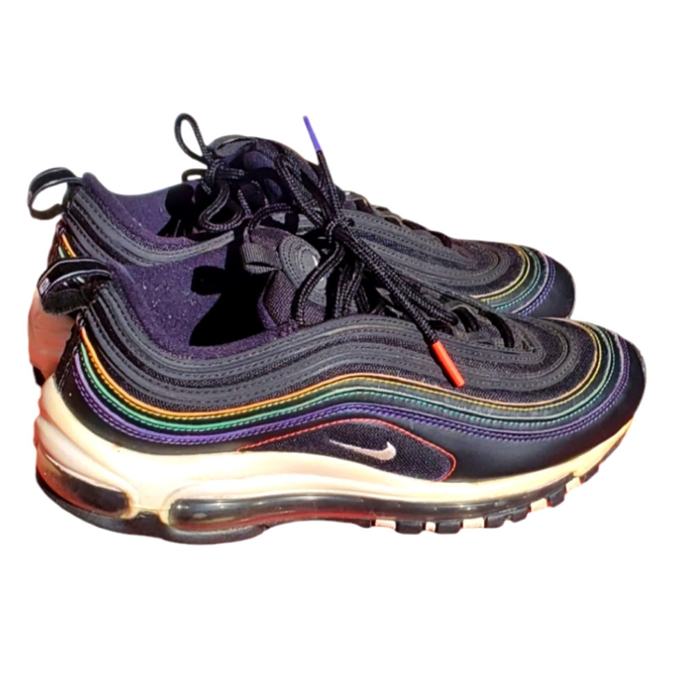 Nike Air Max 97 Black with Multicolor Accents